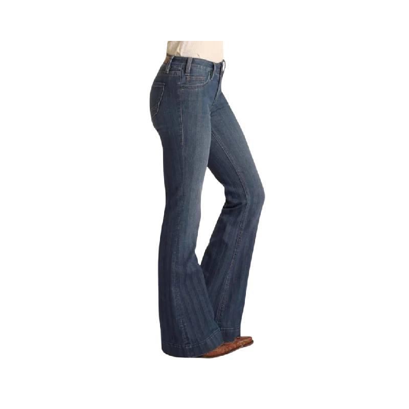 Panhandle Slim Rock & Roll Stretch Mid Rise Trouser Jeans