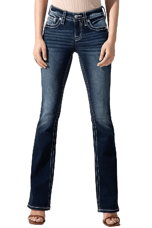 Miss Me Women's Miss Me Boot Cut Jeans