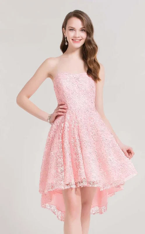 Alyce Paris Lacy Semi Sweetheart Cocktail Dress 3696 Cute floral print party dresses