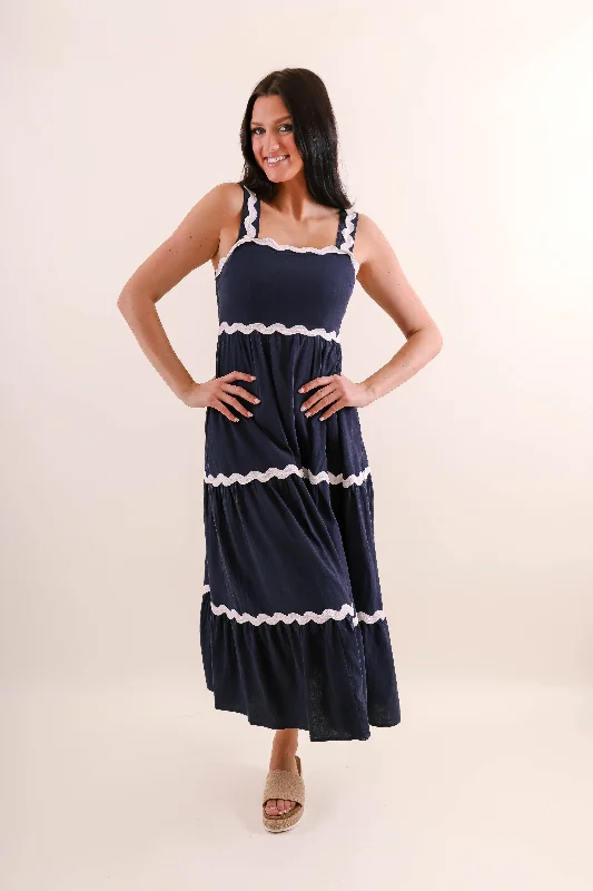 Best Thing About Me Maxi Dress-Navy Urban Outfitters maxi dresses