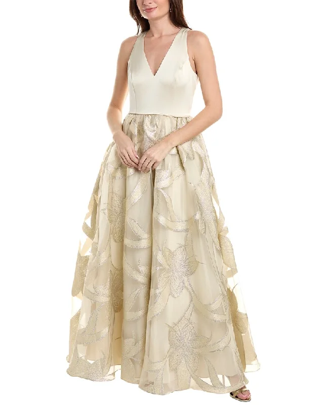 Aidan Mattox Ballgown Tiered unclassified dresses