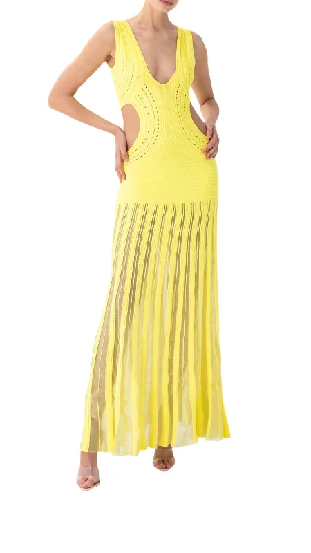 Asa Dress In Chartreuse Beach unclassified dresses