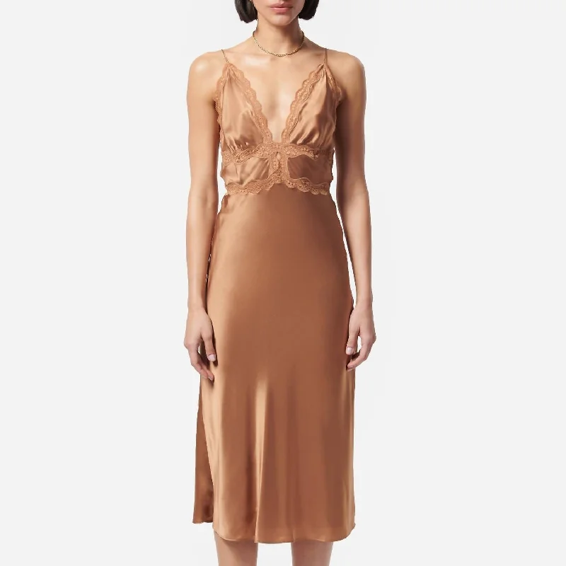 Bibiana Dress In Sandalwood Boho unclassified dresses