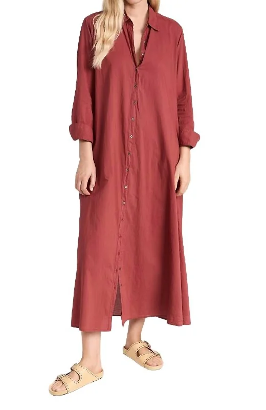 Boden Dress In Brick Red Wedding guest unclassified dresses