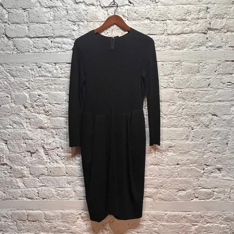 CELINE BLACK FULL SLEEVE DRESS Fashionable unclassified dresses