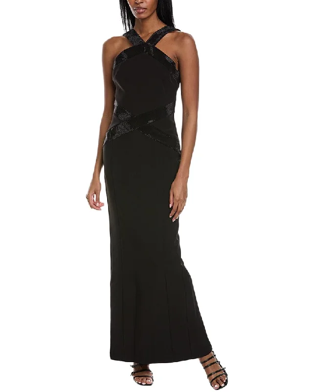 Halston Joyce Gown Tulle unclassified dresses