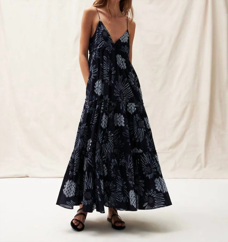 Julianne Dress In Daisy Midnight Formal unclassified dresses