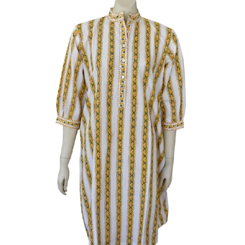 Kurta Dress-New Stripe Satin unclassified dresses