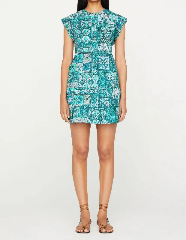 Lachlan Dress In Cypress Tile Y2K unclassified dresses