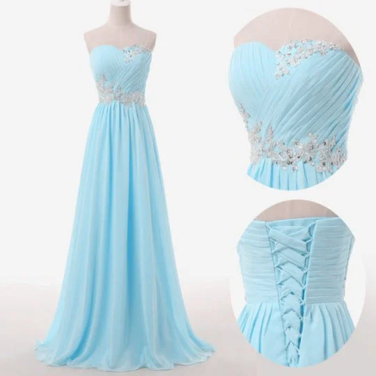 Light Blue Corset Prom Dresses, Sweetheart Evening Gowns Modest Corset Formal Dresses, Beaded Corset Prom Dresses, 2024 Fashion Evening Gown Corset Evening Dress outfit Short unclassified dresses