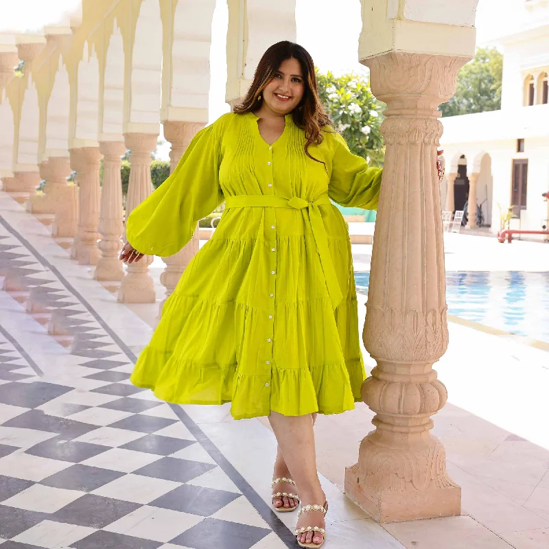 Lime Pop Cotton Dress Holiday unclassified dresses