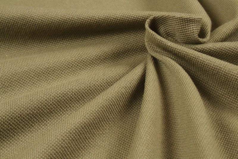 Premium Organic Cotton Piquet - Khaki Sexy unclassified dresses