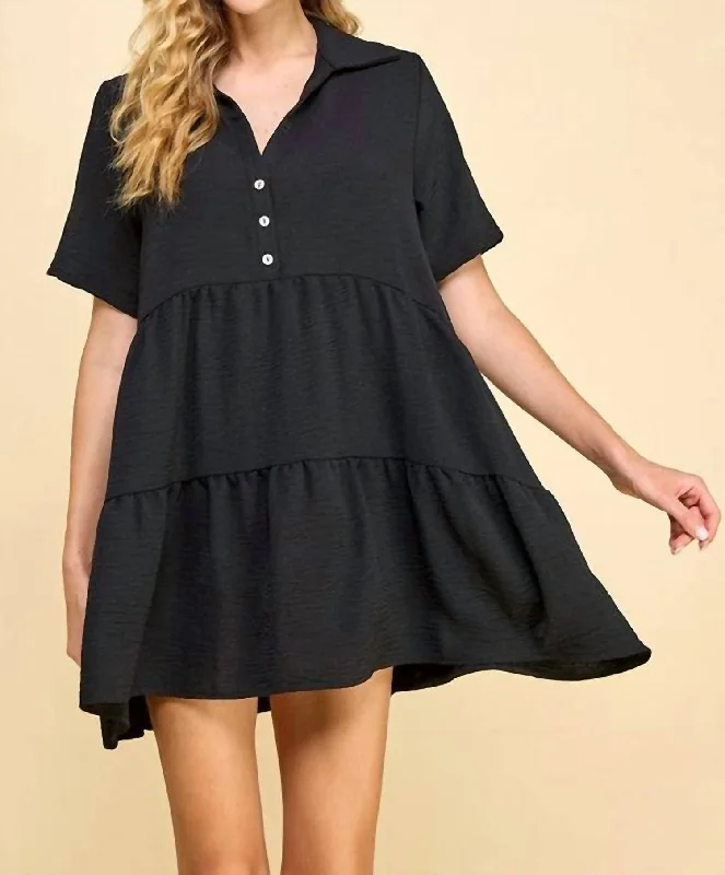 Quinn Dress In Black Club unclassified dresses