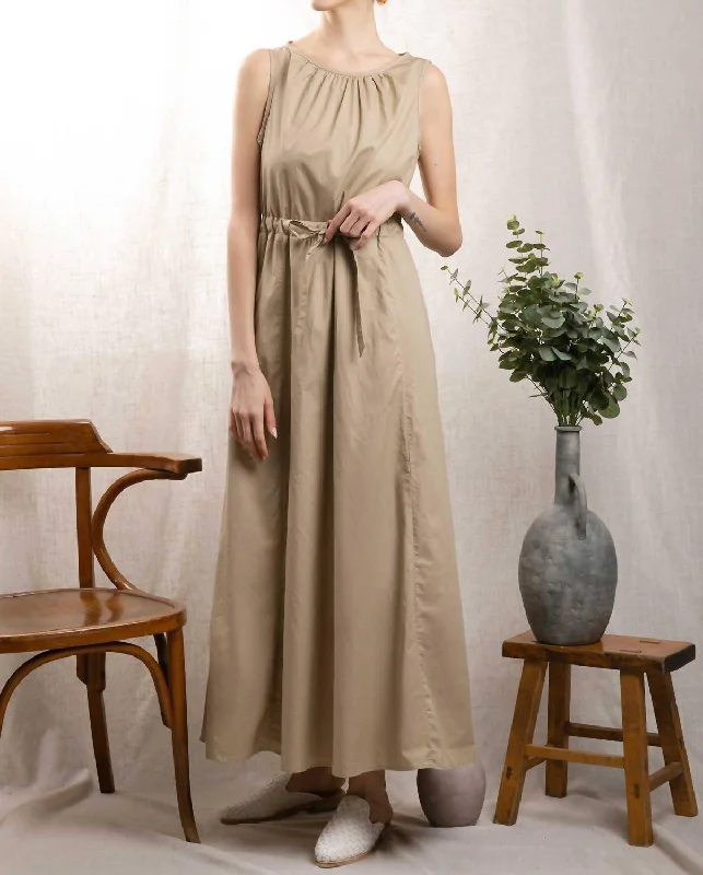 Rhiannon Dress In Birch Satin unclassified dresses