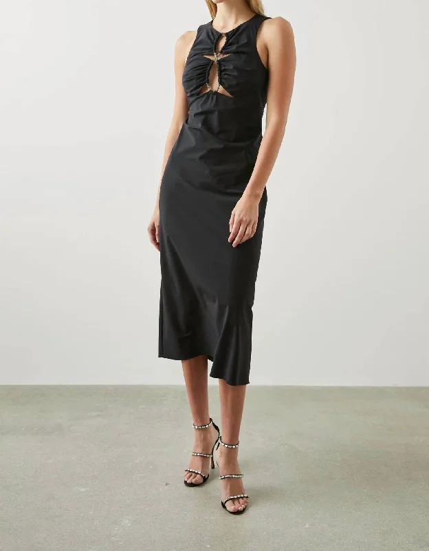 Samba Dress In Black High-low unclassified dresses