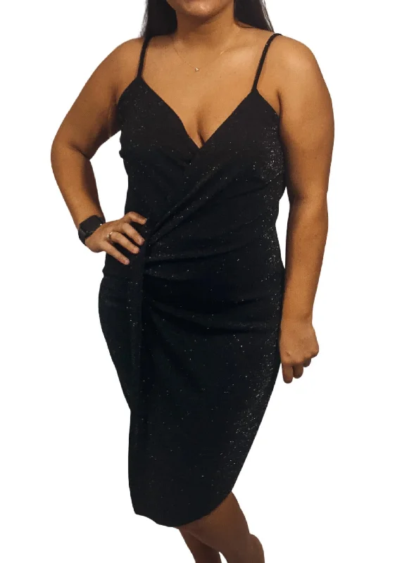 Sparkle Dress In Black Vacation unclassified dresses