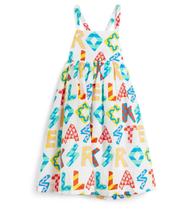 Stella McCartney Kids Word Dress (BRAND NEW WITH TAGS) Ruffled unclassified dresses