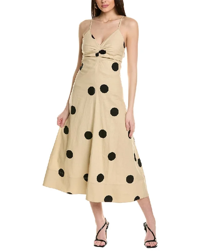 Tanya Taylor Meredith Dress Polka dot unclassified dresses